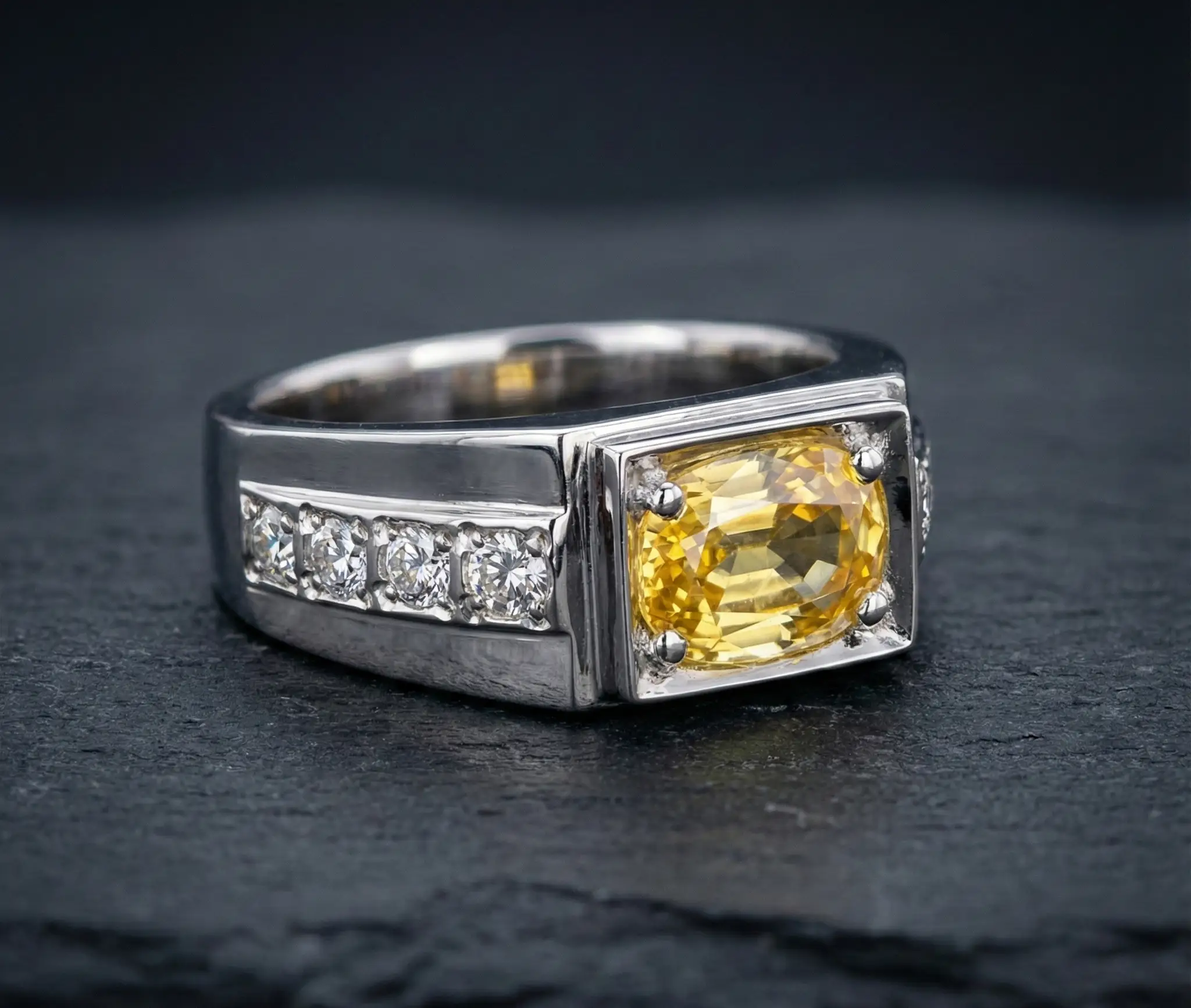 Exquisite Gemstone Ring